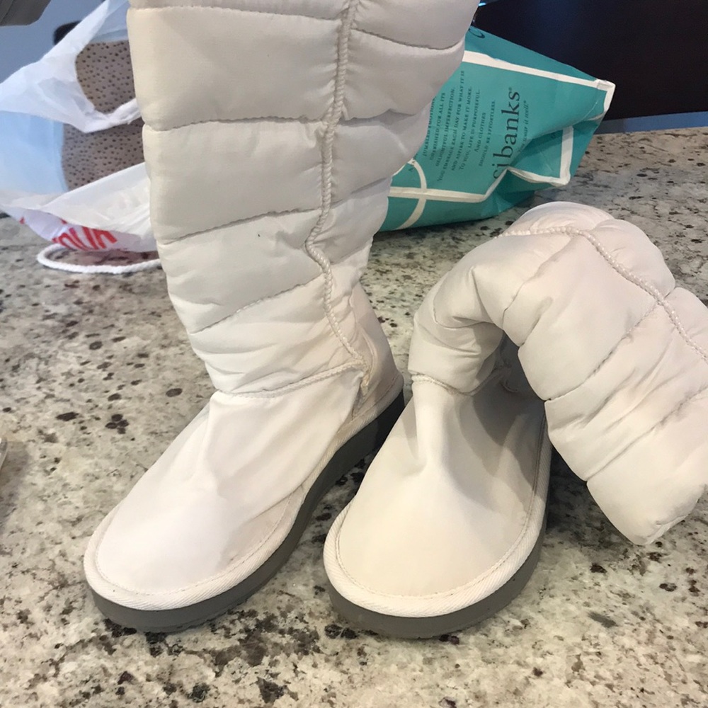 White Winter Boots
